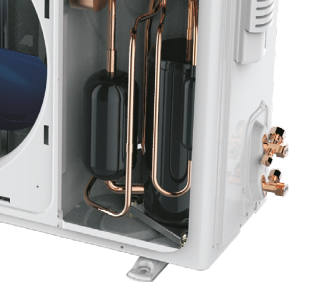Sistema Ultra DC Inverter: más eficiencia y menor consumo El BAXI ANORI MONO 2 JSG70 R32 incorpora el avanzado sistema Ultra DC Inverter, una tecnología diseñada para ajustar el funcionamiento del compresor de forma precisa según las necesidades reales de la estancia.  Este sistema permite trabajar a cargas parciales con gran eficiencia, evitando arranques y paradas innecesarias. El resultado es una climatización más estable, más silenciosa y con un consumo energético optimizado.  Entre sus ventajas destacan:  Funcionamiento del compresor desde 1 Hz. Control de temperatura con precisión desde 0,1 ºC. Consumo en stand-by desde solo 0,5 W. Mayor estabilidad de temperatura. Menor gasto eléctrico en el uso diario.  Gracias a esta tecnología, el equipo ofrece máximo confort con mínimo consumo energético.